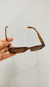 Retro Narrow Rectangular Oval Sunglasses